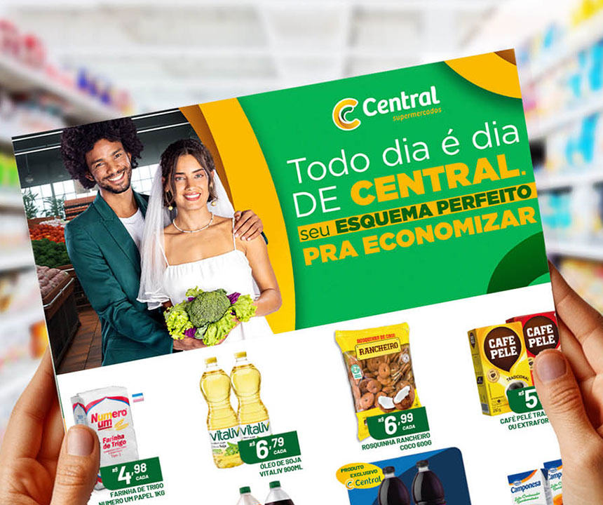 Um esquema perfeito: Chuva e Central Supermercados